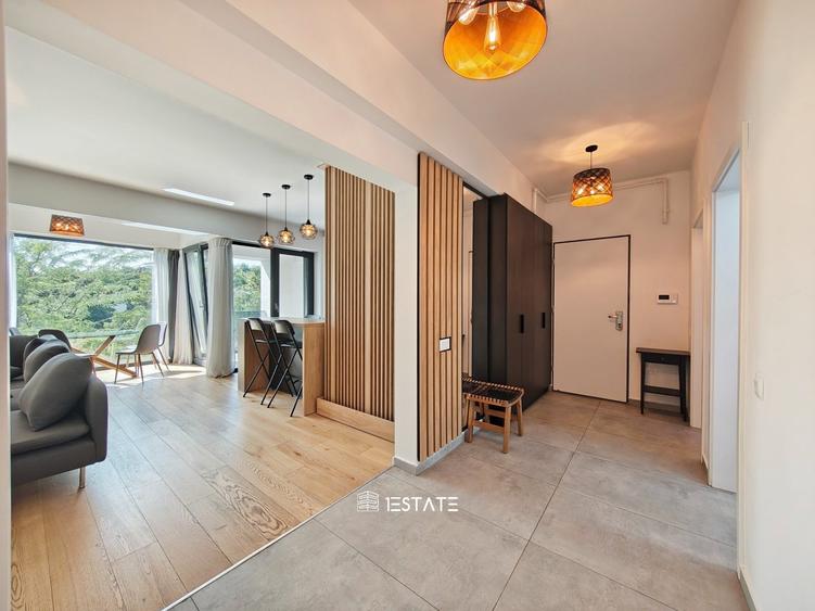 Apartament cu 3 camere decomandat, mobilat în Băneasa