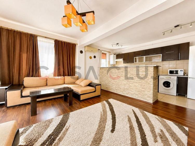 Apartament cu 2 camere decomandat, mobilat în Bună Ziua
