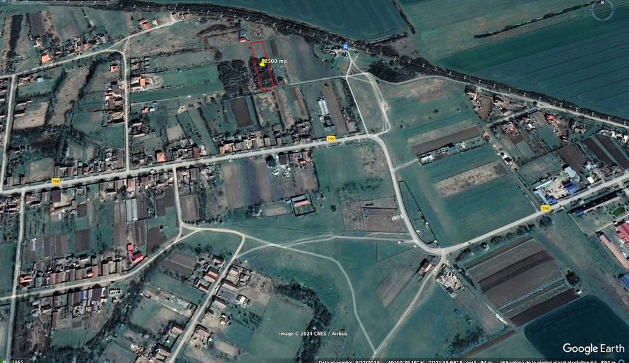 Teren agricol extravilan de 2500 mp, în Uliuc