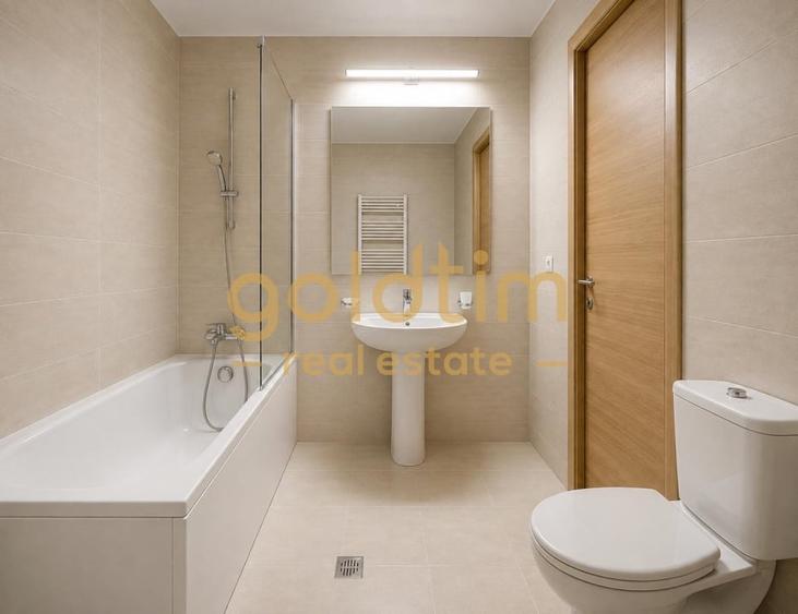Apartament cu 3 camere semidecomandat, mobilat în Pipera