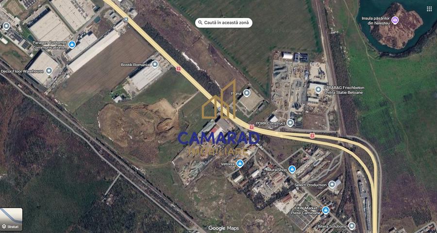 Teren Construcții intravilan de 20780 mp, în Buftea