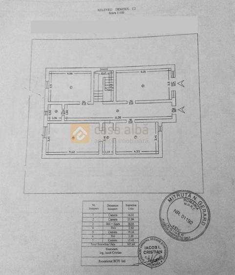 Casă individuală cu 12 camere decomandat cu Canalizare în Sărărie