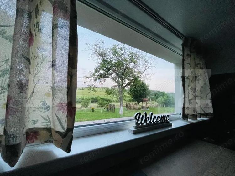 Cabana deosebita cu livada ?i panorama superbarefugiu in natura, langa Blaj - 14