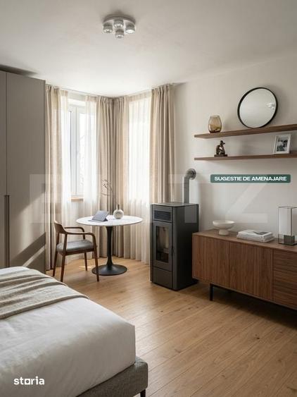 Casă cu 4 camere cu Teren 350 Mp în Central