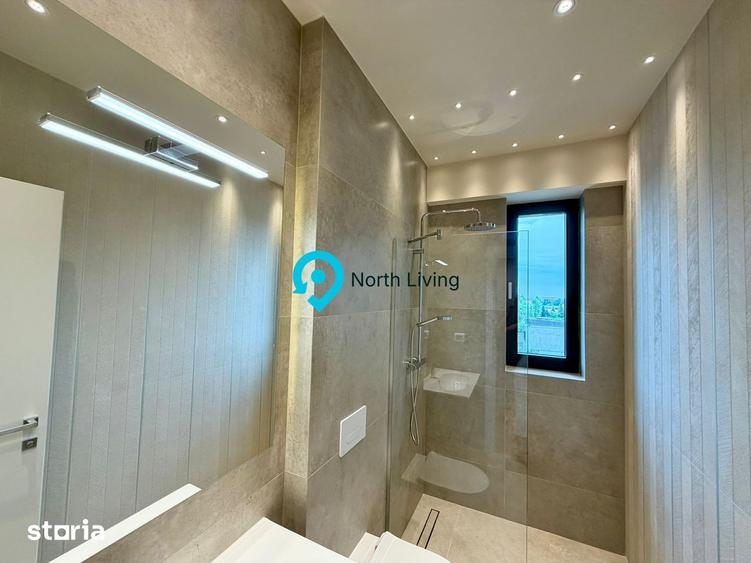 Apartament cu 4 camere, mobilat în Băneasa