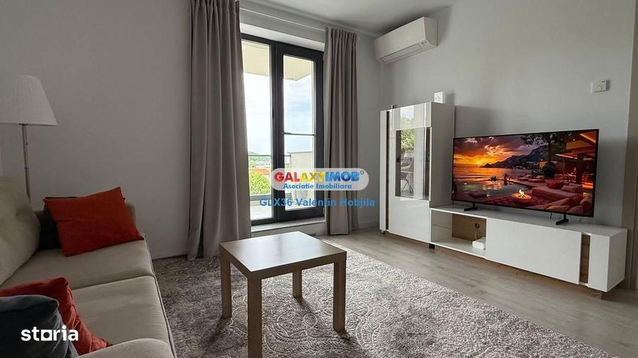 Apartament cu 2 camere, mobilat în Băneasa
