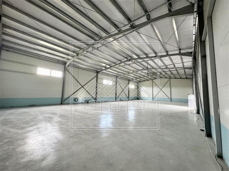 Hala industriala de inchiriat 528 mp, pe un teren de 1738mp| Acces TIR - 13