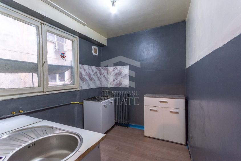 Apartament cu 2 camere decomandat, mobilat în Giurgiului