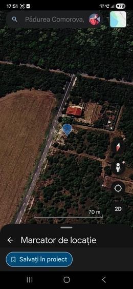 Teren intravilan de vanzare 605 mp, Padurea Comorova - 2