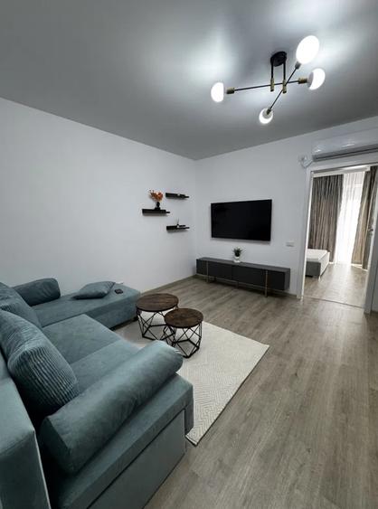 Apartament cu 2 camere semidecomandat, mobilat în Popești-Leordeni — fotografia 2