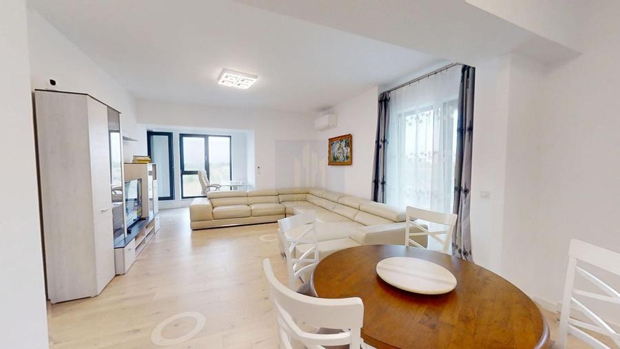 Apartament cu 4 camere decomandat, mobilat în Pipera