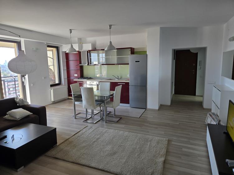 Apartament cu 2 camere, mobilat în Barbu Văcărescu