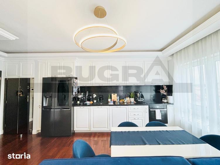 Apartament 3 camere modern, 2 bai, balcon, parcare, zona Mega - 4