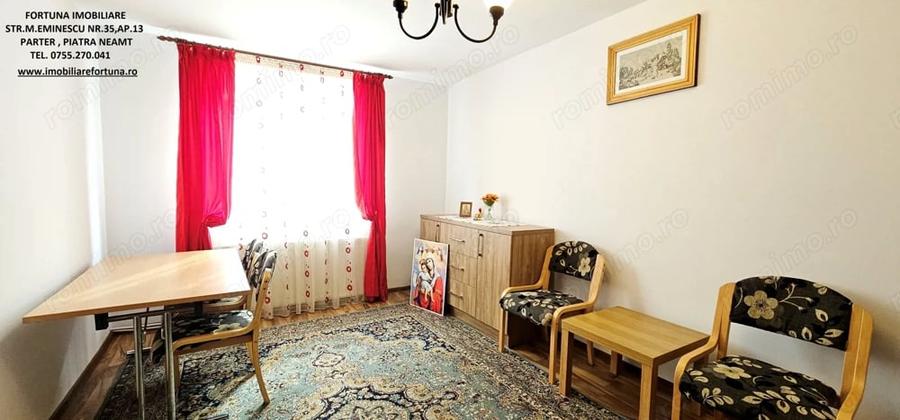 Garsonieră decomandată, mobilată în Dărmănești