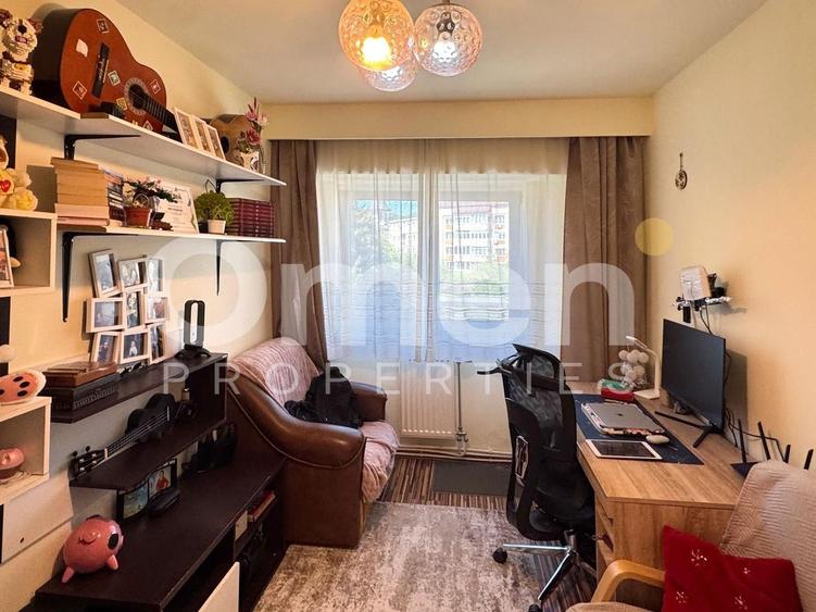 Apartament cu 3 camere decomandat, mobilat în Gării