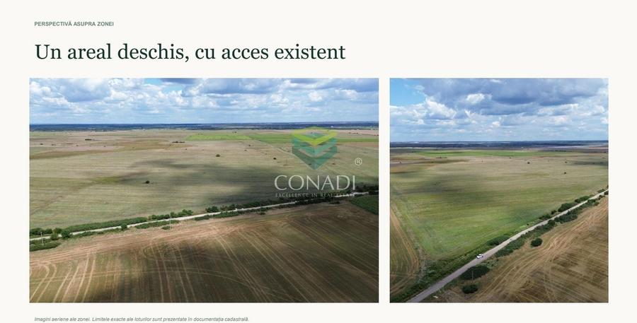 Teren agricol intravilan de 154000 mp, în Bulbucata