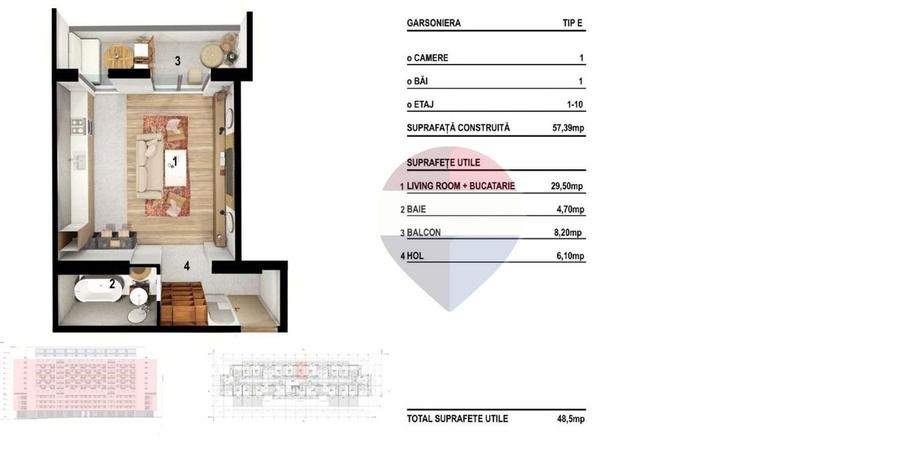 APARTAMENTE DE VANZARE – SPLAIUL UNIRII 550 | NEW WORLD RESIDENCE - 24