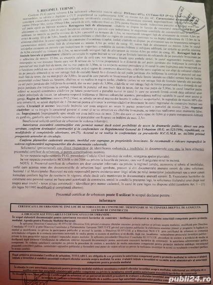 Teren de 225 mp, în Nordului