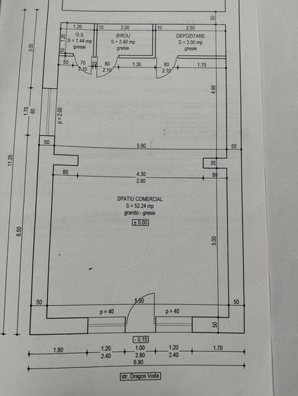 Spațiu comercial, de 60 mp, în Gherla