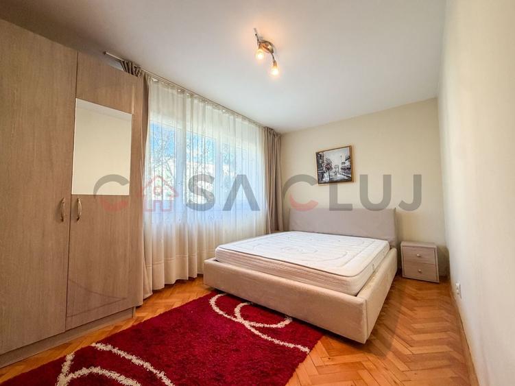 Apartament cu 3 camere semidecomandat, mobilat în Gheorgheni