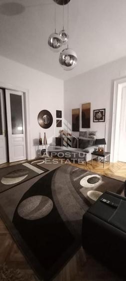 Apartament cu 3 camere circular, mobilat în Ultracentral