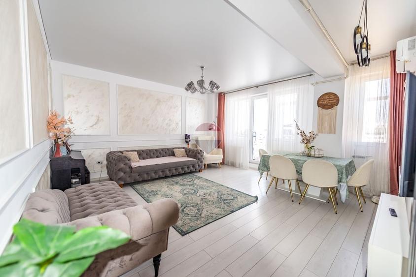 Apartament cu 3 camere decomandat, mobilat în Vest