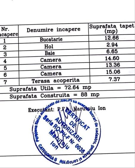 Casă cu 4 camere în Fântânele