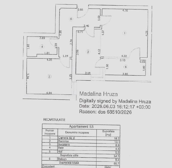 Apartament cu 2 camere, mobilat în Bucureștii Noi