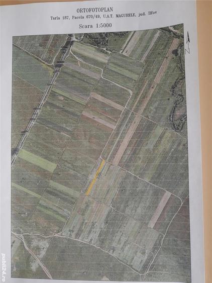 Teren de 1250 mp, în Sud