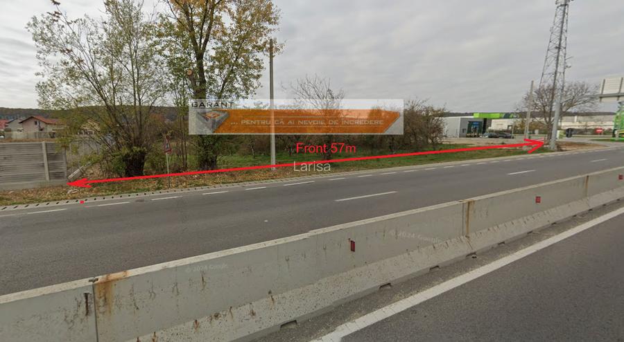 Vand Teren Intravilan 6.377 mp în Mărăcineni, Deschidere 57 m direct la DN73