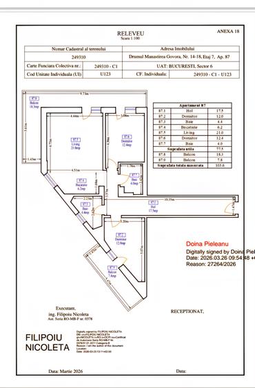 Ultimele apartamente cu 3 camere,centrala proprie,mutare imediata,vedere la Lac - 9