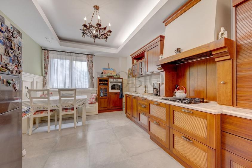 Apartament cu 4 camere, mobilat în Herăstrău
