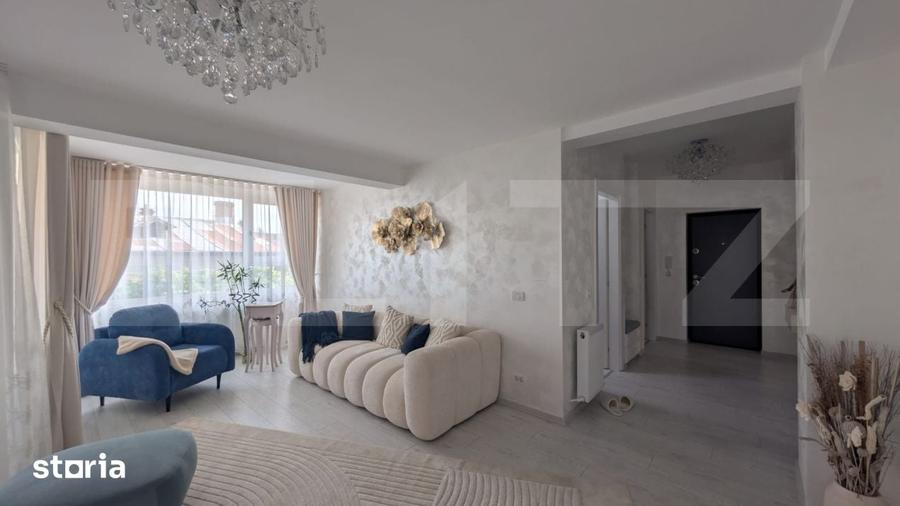 Apartament cu 3 camere decomandat în Central