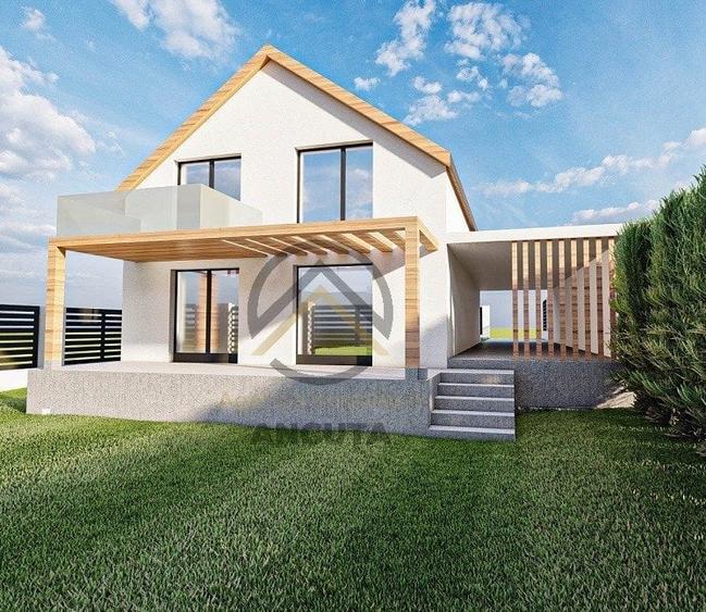 Casă individuală cu 5 camere cu Teren 450 Mp în Sălicea