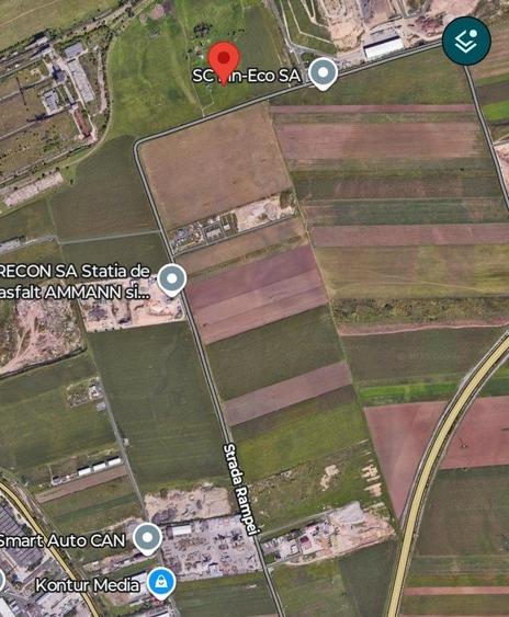 Teren Intravilan Industrial cu PUZ aprobat. Front la strada asfaltata. Uzina 2 Strada Rampei - 2