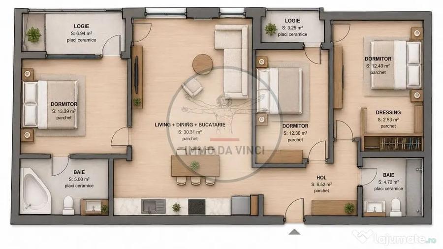 Apartamente cu 1-2-3-4 camere, parcare | Bloc Nou Traian ... - Cluj-Napoca (Cluj) - 6