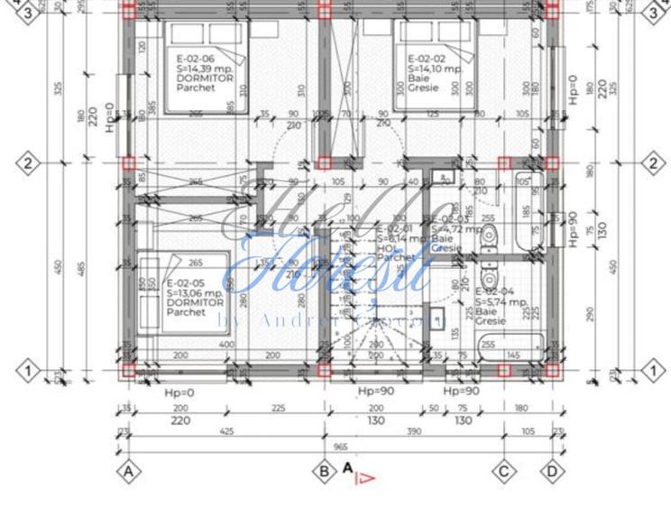 Duplex cu 4 camere cu Canalizare în Dezmir