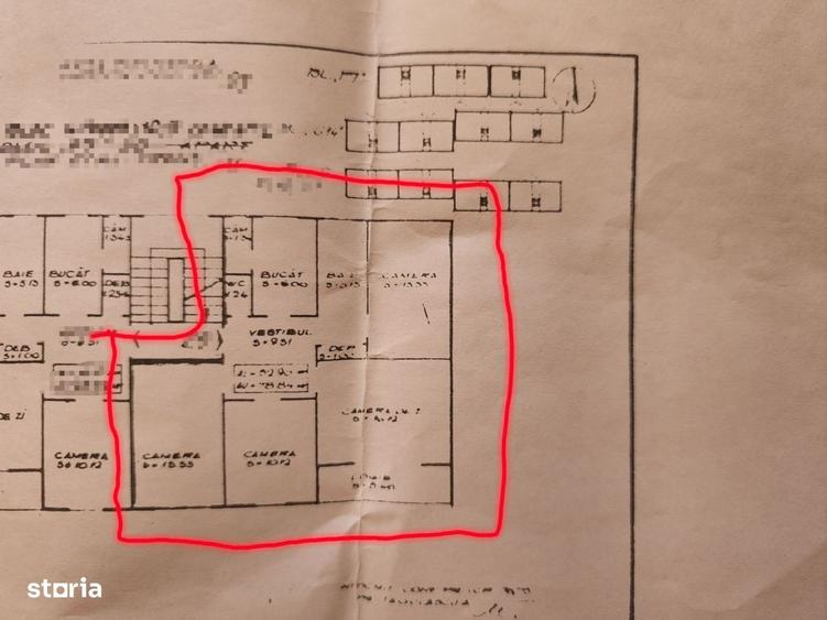 Apartament cu 4 camere decomandat în Mănăștur