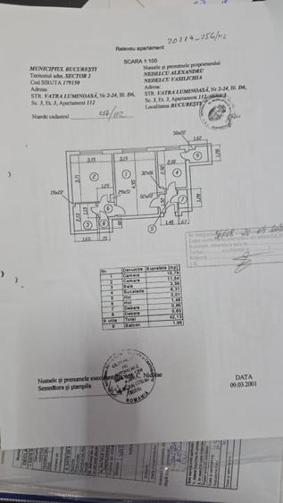 Apartament cu 2 camere semidecomandat, mobilat în Iancului