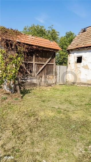 Casă cu 2 camere cu Teren 1597 Mp în Husasău de Tinca