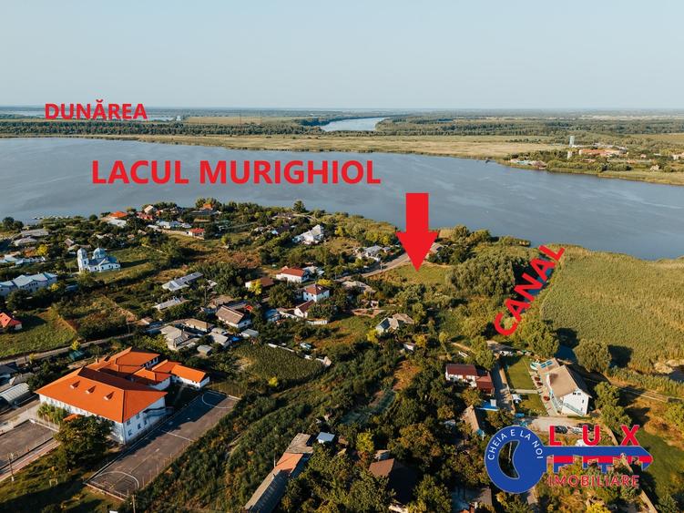 Teren Construcții intravilan de 1500 mp, în Murighiol