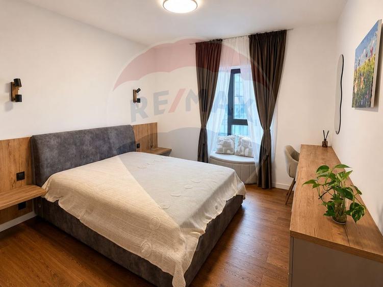 Apartament cu 2 camere semidecomandat, mobilat în Cotroceni