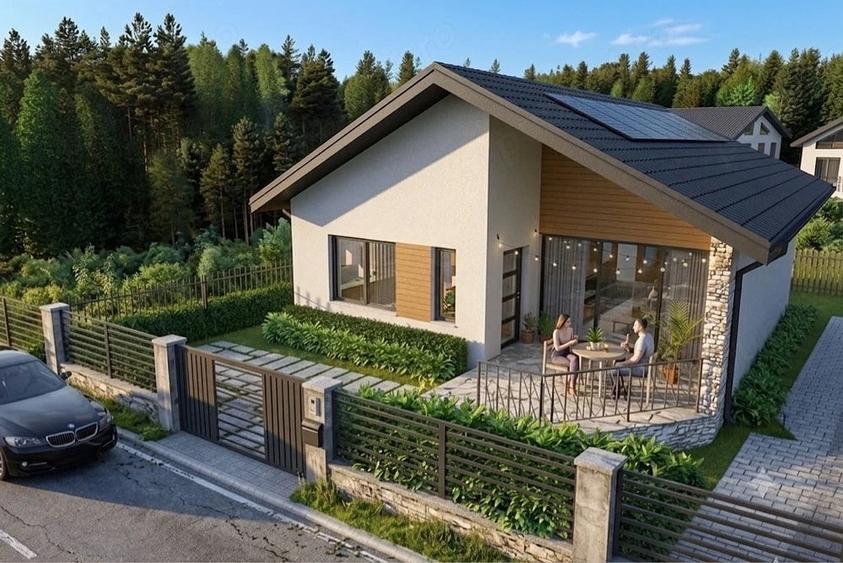 Casă cu Teren 465 Mp în Izvorani