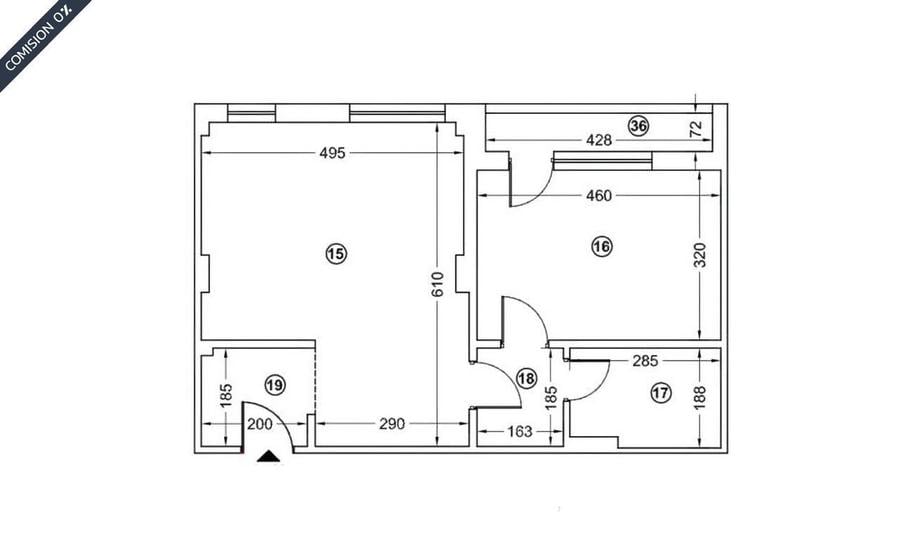 Apartament cu 2 camere în Tomis Plus