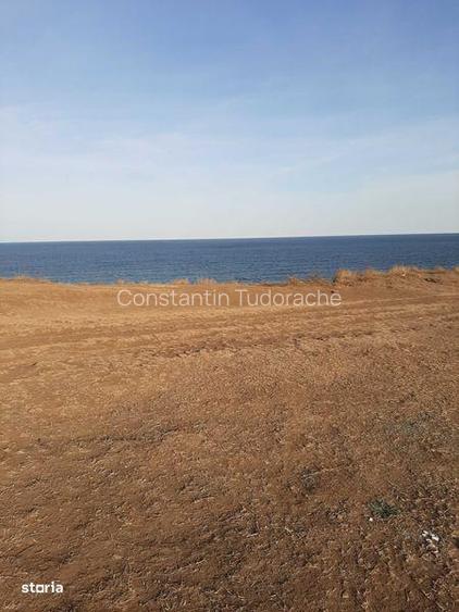 Vand teren intravilan Vama Veche, faleza, primul rand la mare, 1000 mp