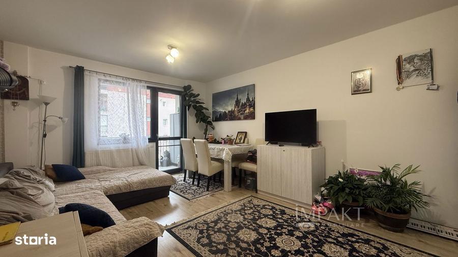 Apartament cu 2 camere, mobilat în Borhanci