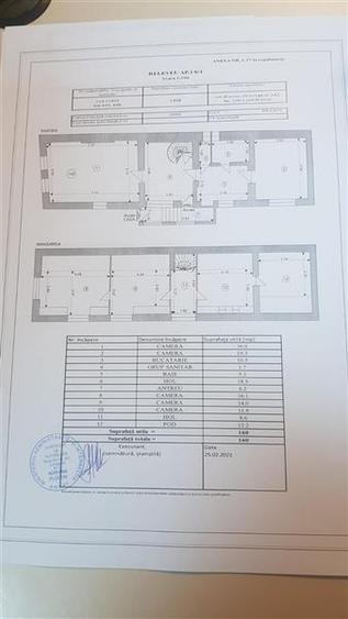Casă individuală cu 7 camere cu Canalizare în Centrul Istoric
