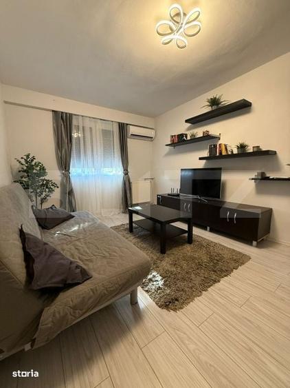 Apartament cu 2 camere semidecomandat în Ultracentral