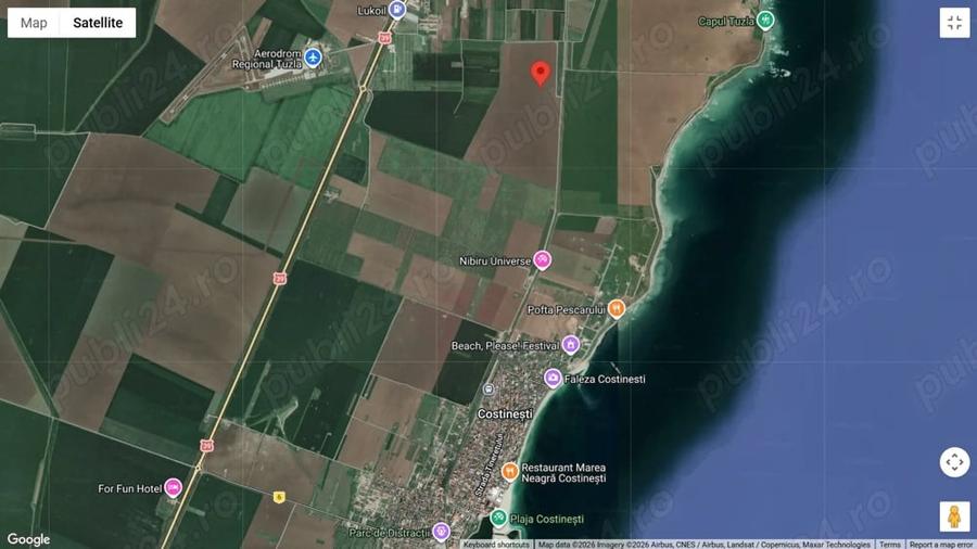 Teren de 401 mp, în Central
