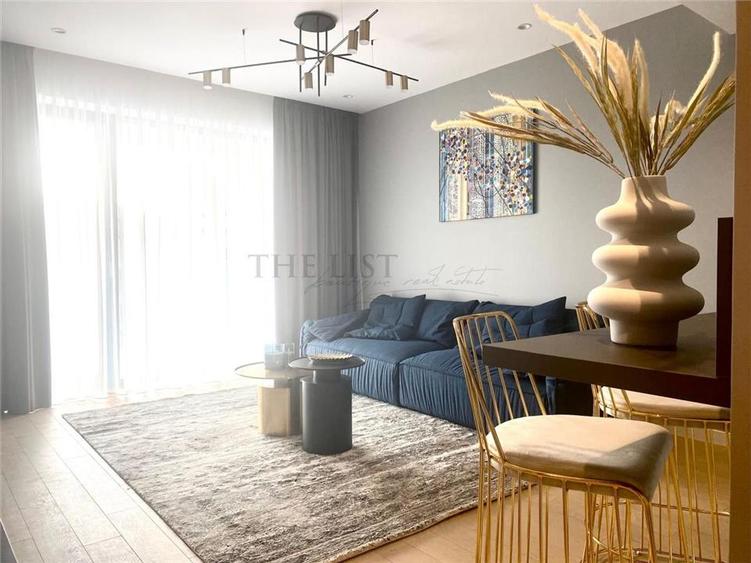 Apartament cu 2 camere semidecomandat, mobilat în Herăstrău
